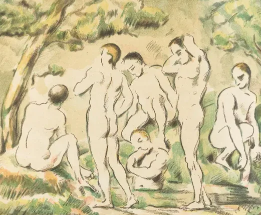 The Bathers (Small Plate)