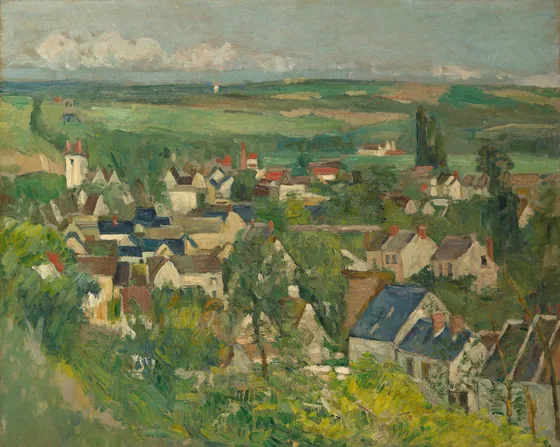 Vue panoramique d'Auvers-sur-Oise