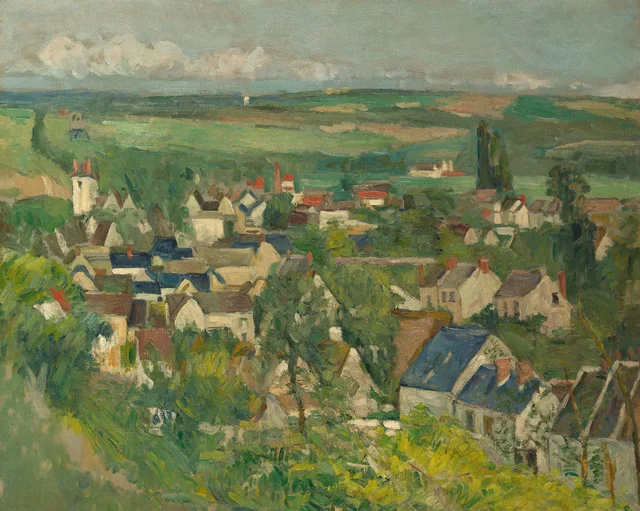 Vista panorámica de Auvers-sur-Oise