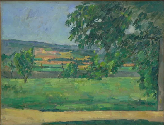 Vue prise du Jas de Bouffan