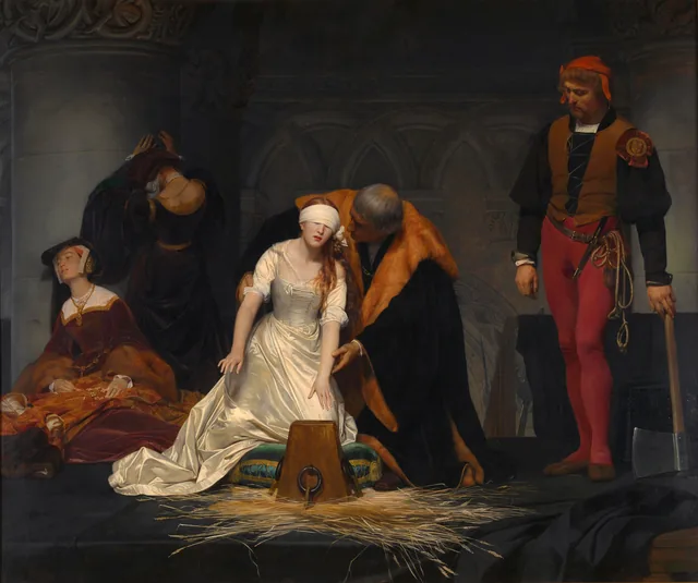A execução de Lady Jane Grey, Paul Delaroche