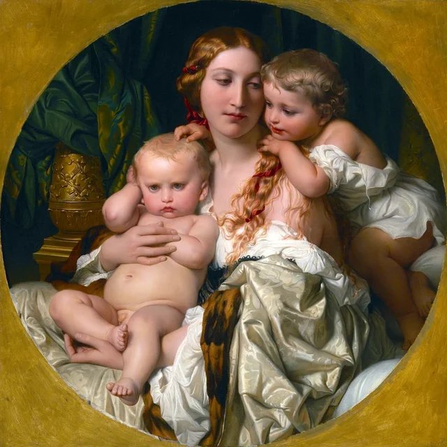Les Joies d'une mère, Paul Delaroche