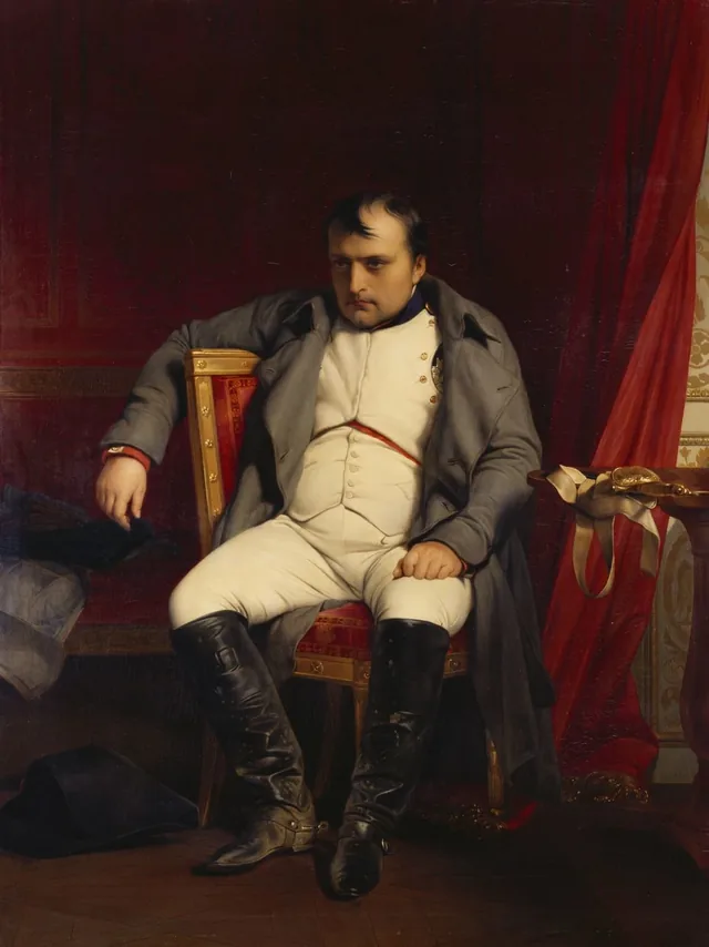 Napoléon à Fontainebleau, le 31 mars 1814, Paul Delaroche