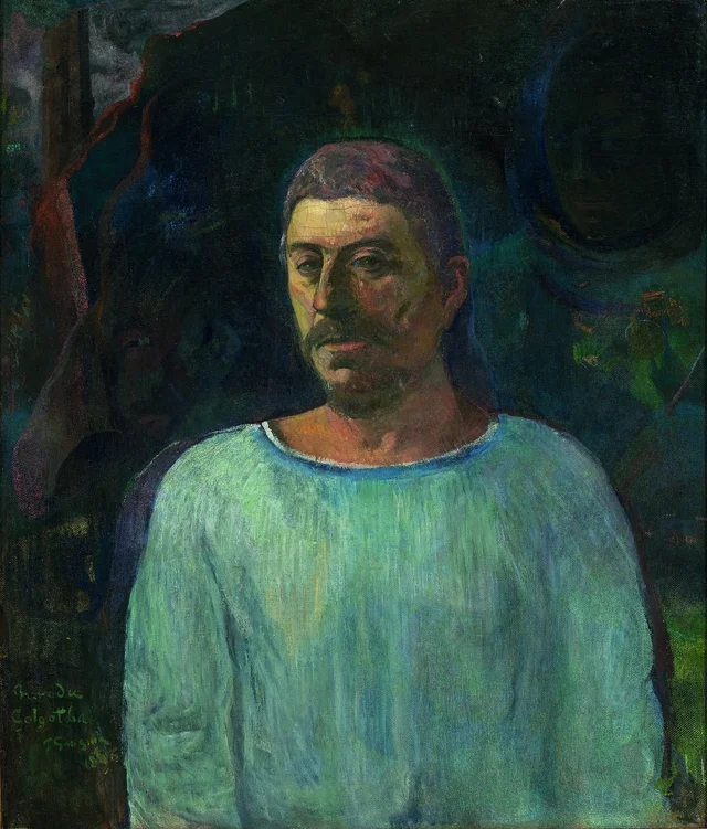 Self-portrait (Near Golgotha), Paul Gauguin