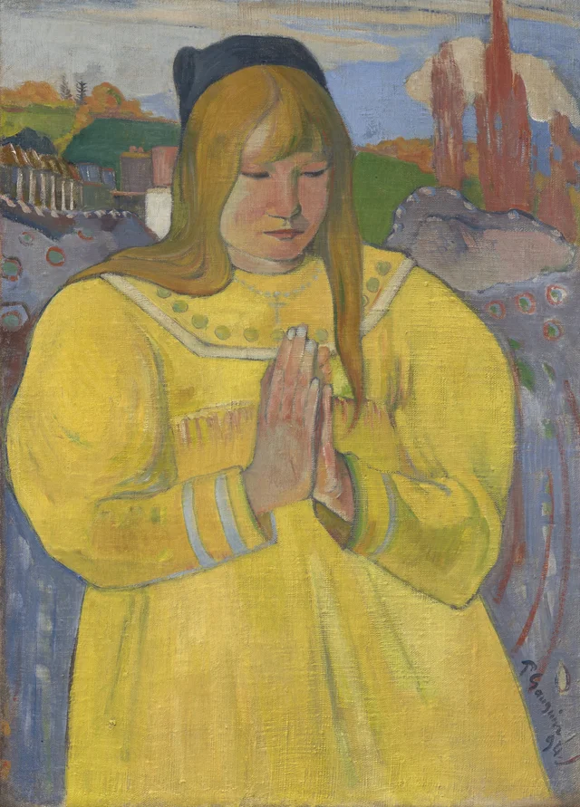 Young Christian Girl, Paul Gauguin