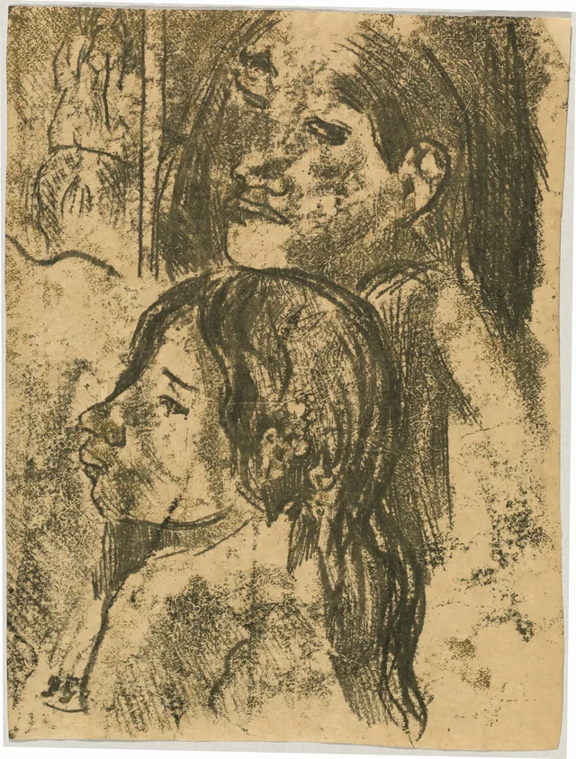 Deux Marquisiens, Paul Gauguin
