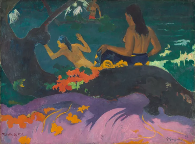 Fatata te Miti (By the Sea), Paul Gauguin