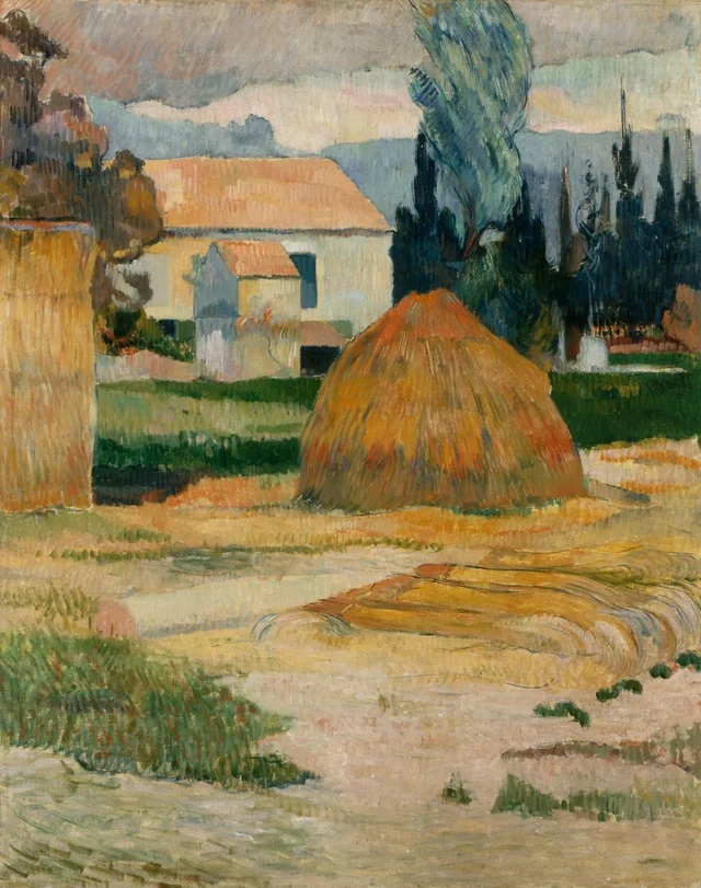 Granja en Arlés, Paul Gauguin