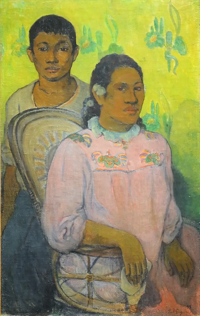 Tahitian Woman and Boy, Paul Gauguin