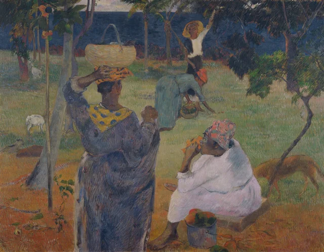 La recogida de frutas, o Entre los mangos