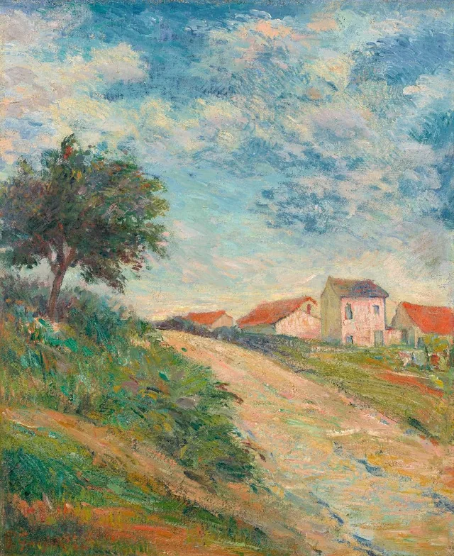 La Route montante, Paul Gauguin