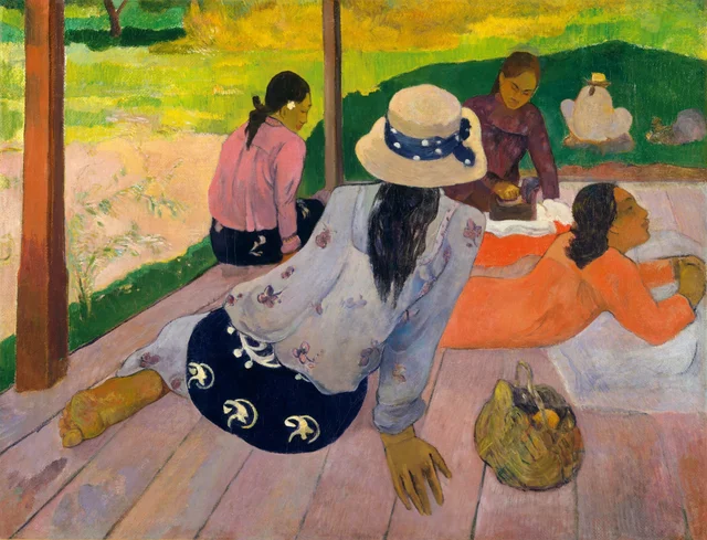 La siesta, Paul Gauguin