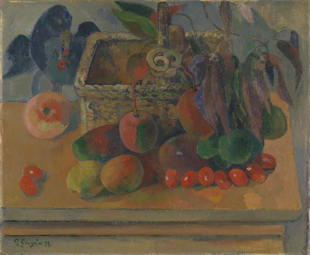 El cesto cuadrado, Paul Gauguin