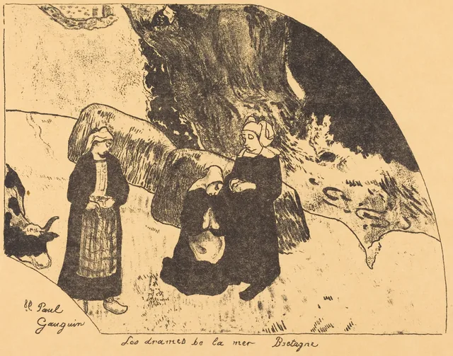 Dramas of the Sea, Brittany (Les drames de la mer, Bretagne)
