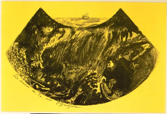 The Drama of the Sea, from the "Volpini Suite: Dessins lithographiques"