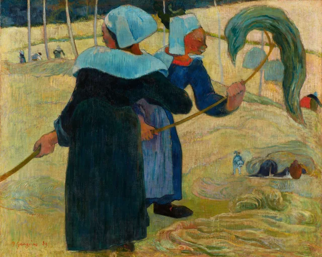 Breton Haymakers, Paul Gauguin