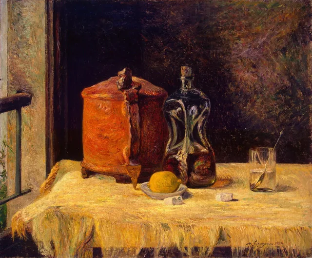 Nature morte à la fenêtre, Paul Gauguin
