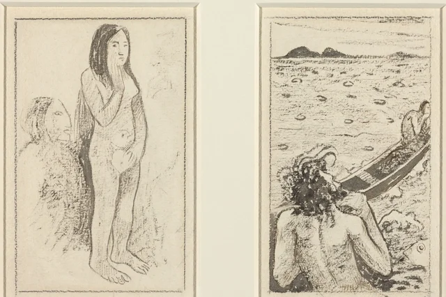 Parau No Te Varau Ino (left); Tahitian Legend (right)