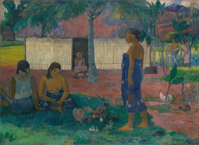 Why Are You Angry? (No Te Aha Oe Riri), Paul Gauguin