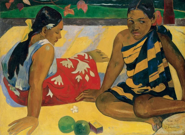 ¿Qué noticias hay?, Paul Gauguin