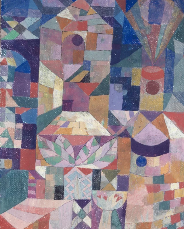 Jardín del castillo, Paul Klee