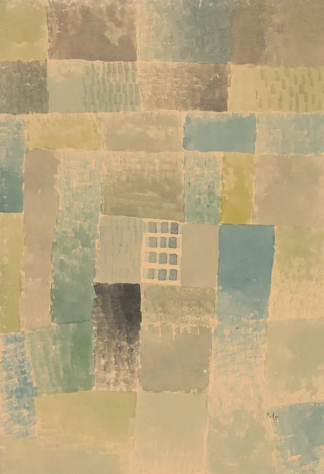 Primera casa de una colonia, Paul Klee
