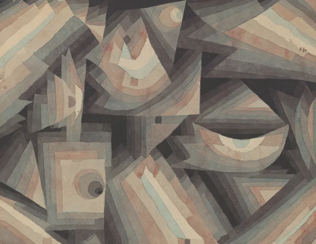 Gradación cristalina, Paul Klee