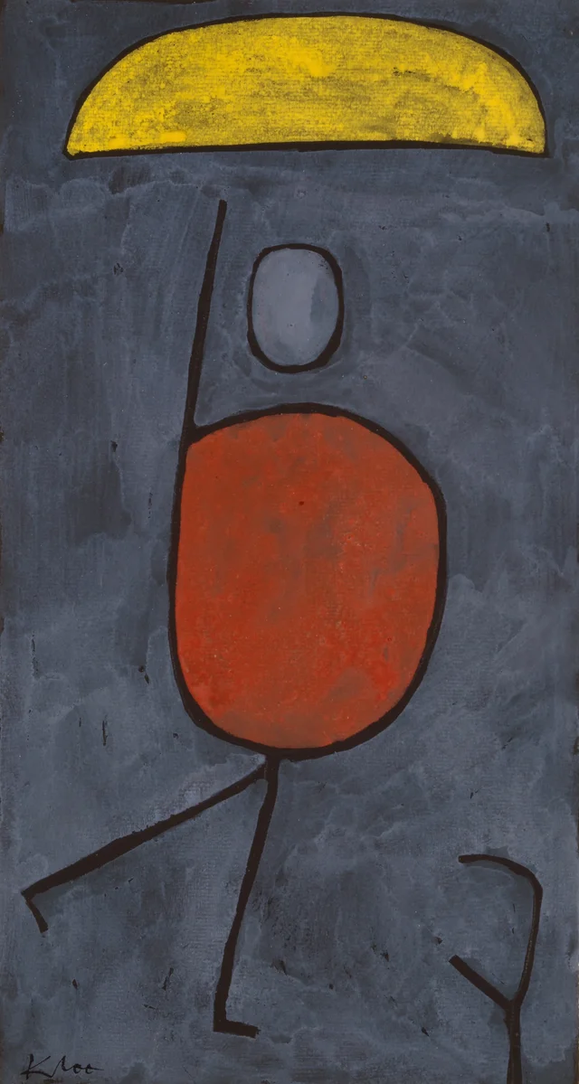 Con sombrilla, Paul Klee