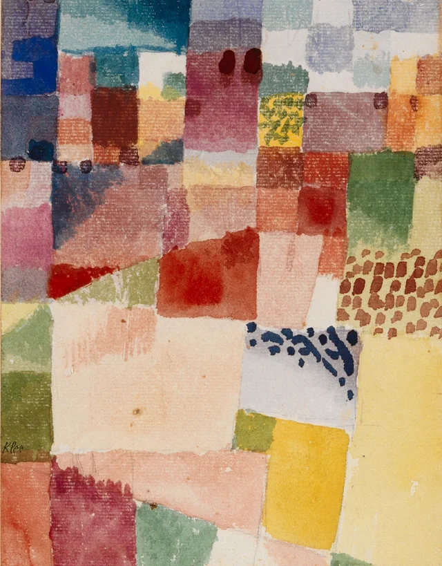Motivo de Hammamet, Paul Klee
