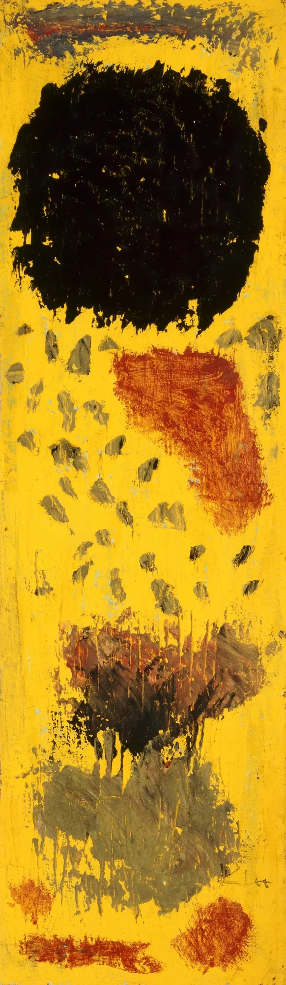 Negro, todavía en su sitio, Paul Klee