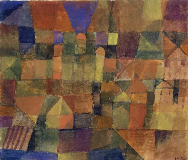 Ciudad de las tres cúpulas, Paul Klee