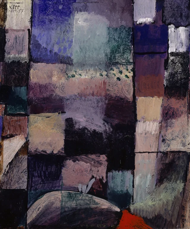 Sobre un motivo de Hammamet, Paul Klee