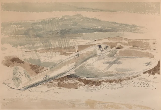 The Raider on the Moors, Paul Nash