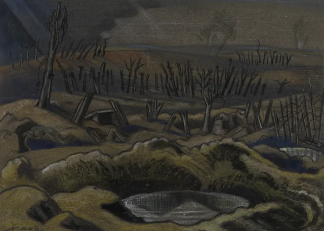 Le Champ de Passchendaele, Paul Nash
