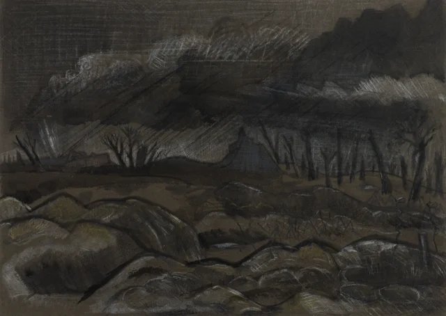 Gheluvelt Village: German Front Line, Paul Nash
