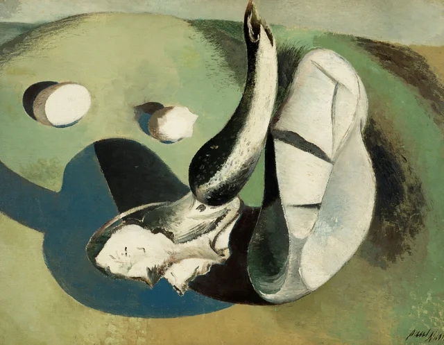 Paysage aux objets blanchis, Paul Nash