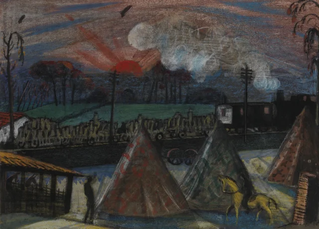 Down from the Line, Paul Nash