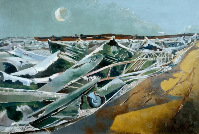 Totes Meer (Dead Sea), Paul Nash