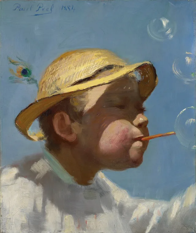 A Criança com as bolhas, Paul Peel