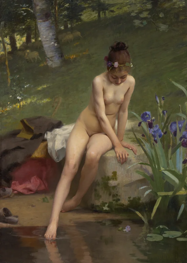La pequeña pastora, Paul Peel