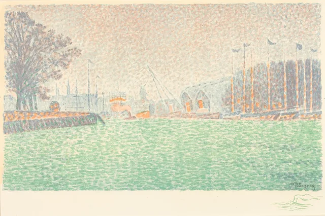At Flushing (A Flessingue), Paul Signac