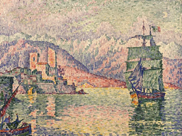 Antibes le soir, Paul Signac