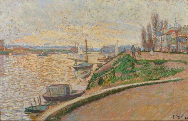 Asnières, orilla del Sena
