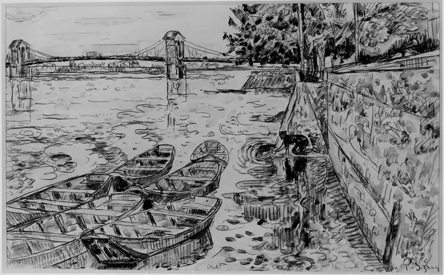 Bourg-Saint-Andéol, Paul Signac