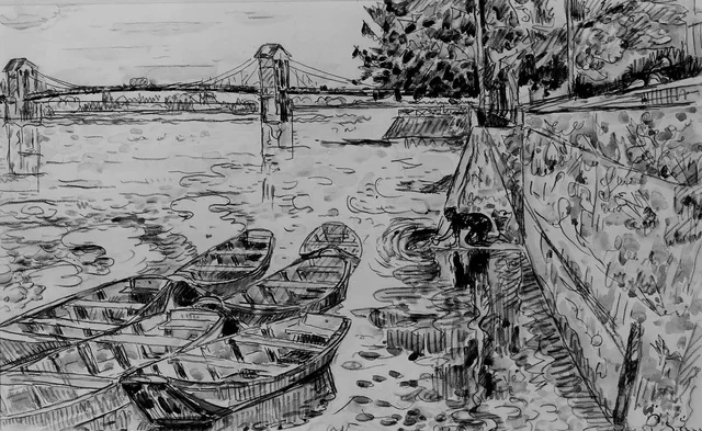 Bourg-Saint-Andéol, Paul Signac