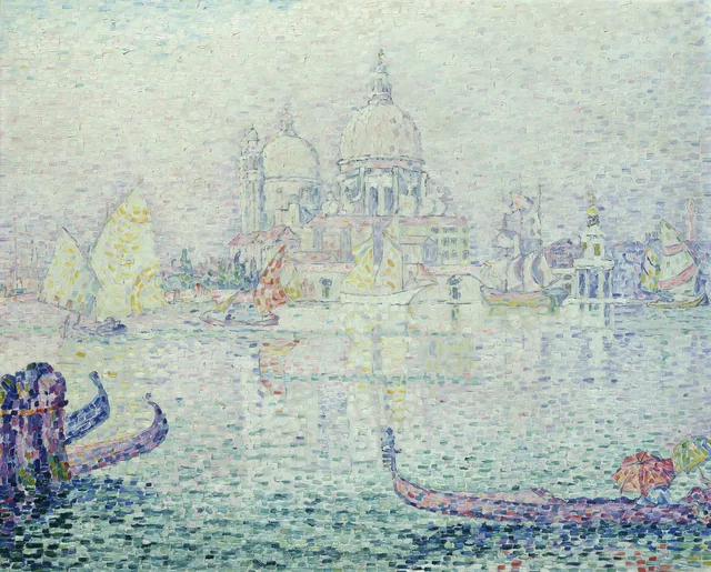 Canal de la Giudecca, Matin (Santa Maria della Salute), Paul Signac