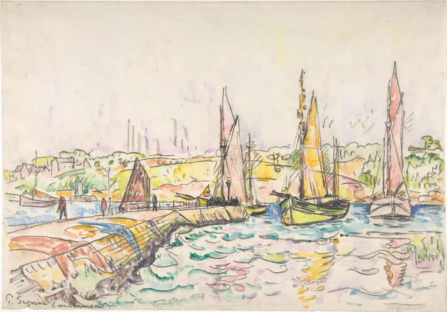 Concarneau, Paul Signac