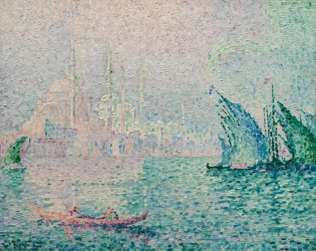 Constantinople, New Mosque, Paul Signac