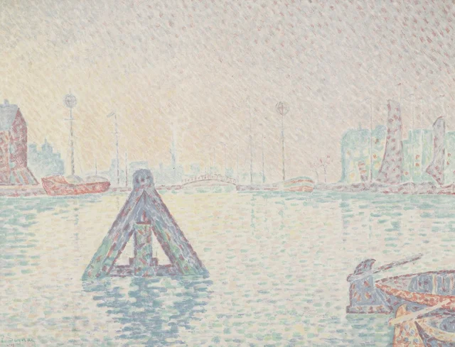 En Holanda, la baliza, Paul Signac