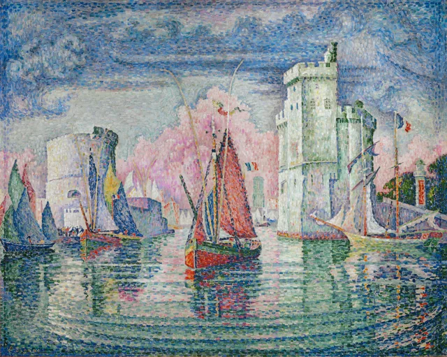 Entrée du port de La Rochelle, Paul Signac